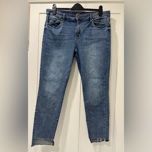 Kut from the Kloth Dark Blue Ankle Skinny Jeans